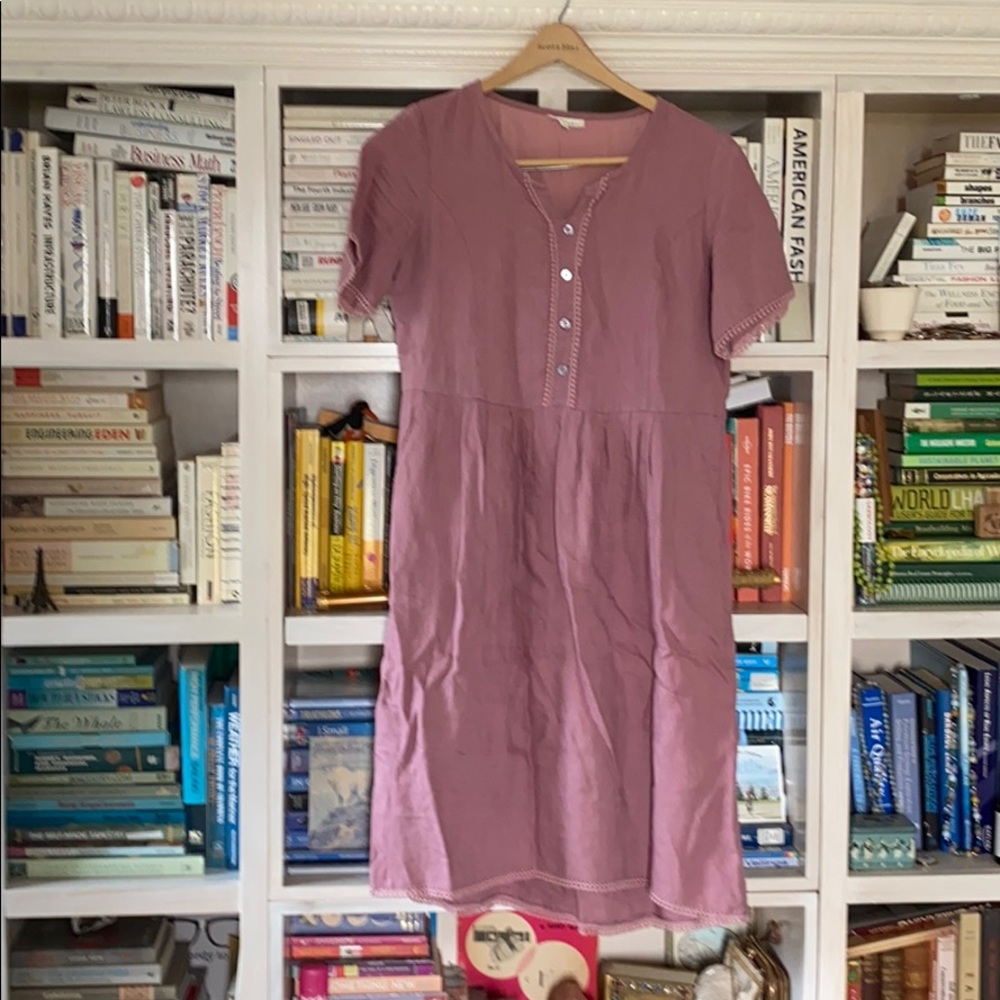 Thought Jazmenia Lace Hemp Dress w/Pockets